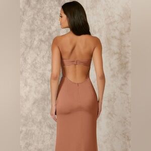 Azazie x Kendall + Kylie size 4A strapless satin bridesmaid dress NEVER WORN!!!